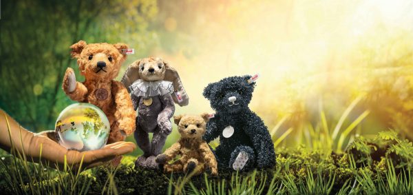 Steiff Teddies for tomorrow After Midnight Paper Teddy bear