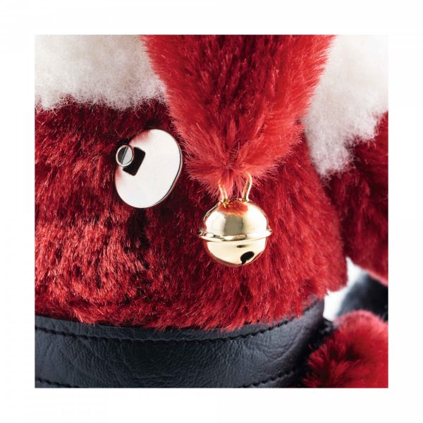 STEIFF SANTA CHRISTMAS TEDDY BEAR