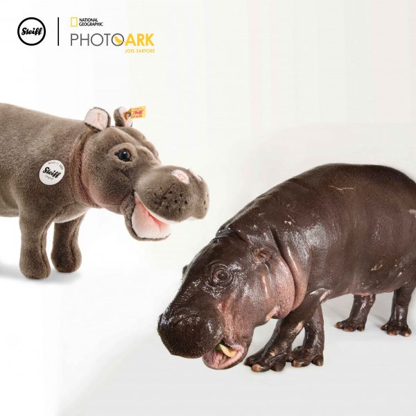 STEIFF HEDDA HIPPOPOTAMUS