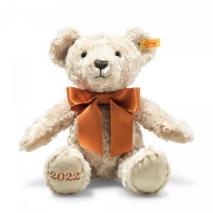 355325 Neu Ovp Steiff Back To Die Zukunft 35th Jubiläum Teddybär Set 