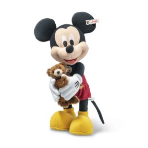 STEIFF DISNEY MICKEY MOUSE WITH TEDDY BEAR