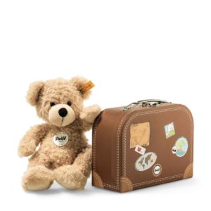 STEIFF FYNN BEAR IN SUITCASE
